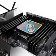 Alphacool Core 1 Aurora CPU-K&uuml;hler, ARGB - Schwarz image number null