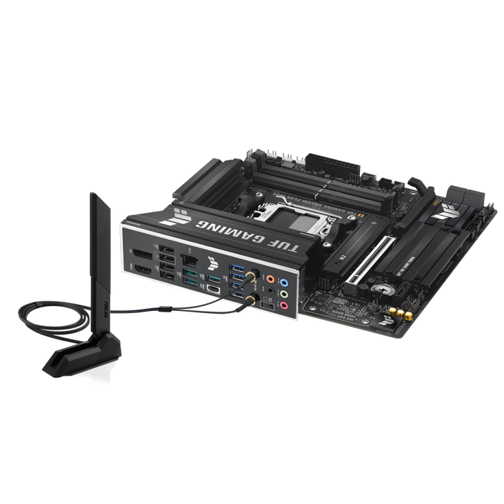 ASUS TUF Gaming B850M-Plus WiFi Motherboard, Socket AM5, AMD B850, Micro-ATX, DDR5 image number 8