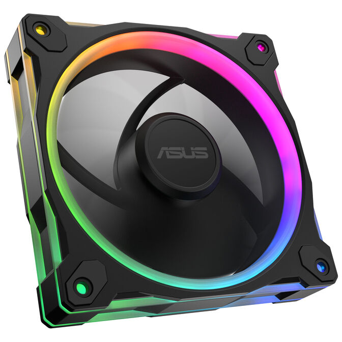 ASUS Prime MR120 ARGB-L&uuml;fter, PWM, Reverse - 120mm, schwarz image number 1