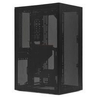 Ssupd Meshlicious Full Mesh PCIE 5.0 Edition PC Gehäuse, Mini-Tower, Mini-ITX Gehäuse - schwarz