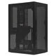 Ssupd Meshrom S V2 PCIe 5.0 PC Case, Mini-Tower, Mini-ITX Case - Black
