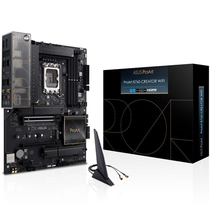 ASUS ProART B760-CREATOR WIFI, Intel B760 Mainboard, Sockel LGA1700, DDR5 image number 0