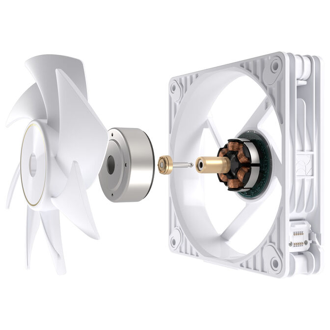 ASUS ProArt PF120 PWM Geh&auml;usel&uuml;fter, 3.000 U/min, 28 mm - 3er-Pack, wei&szlig; image number 14