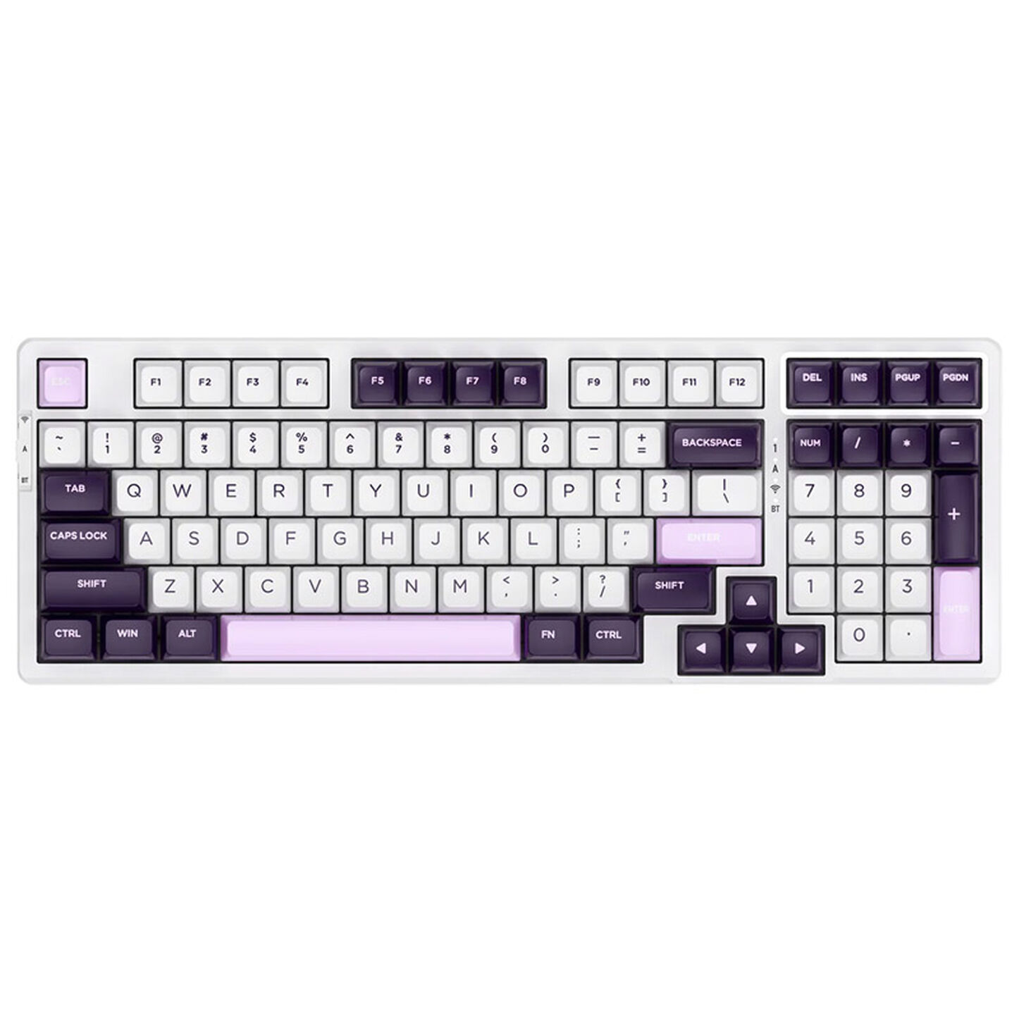 VGN V98Pro V2 Gaming Keyboard, Blueberry Ice Cream - Blackcurrant (US)