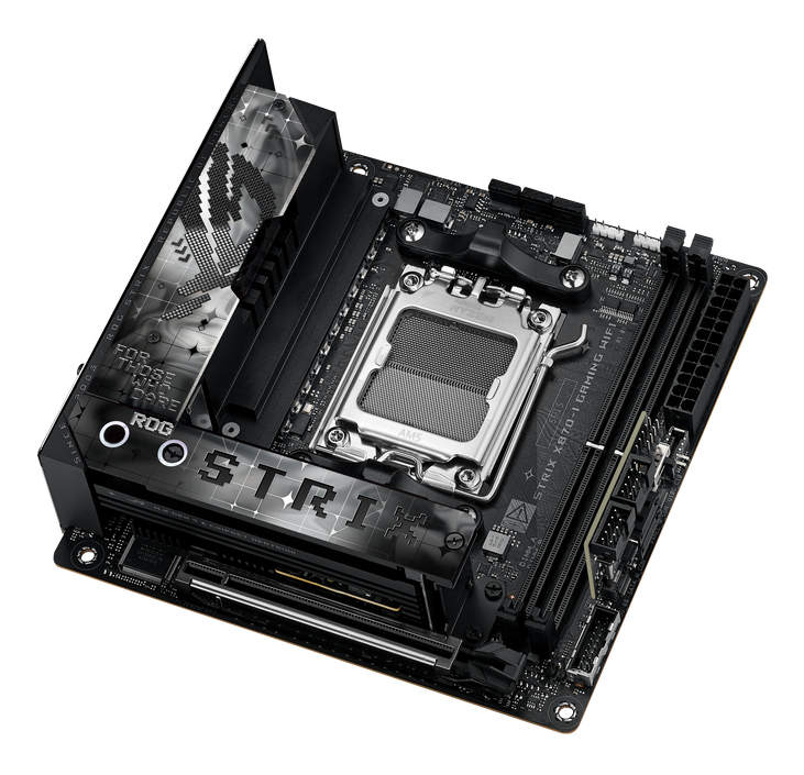 ASUS ROG Strix X870-I Gaming WiFi motherboard, AMD X870, Socket AM5, DDR5 image number 6
