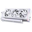 Phanteks Premium PCIe Gen 5 Vertical GPU Bracket, DRGB, with PCIe 5.0 Riser Cable - 220mm, white image number null