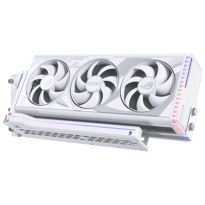 Phanteks Premium PCIe Gen 5 Vertical GPU Bracket, DRGB, with PCIe 5.0 Riser Cable - 220mm, white image number 2