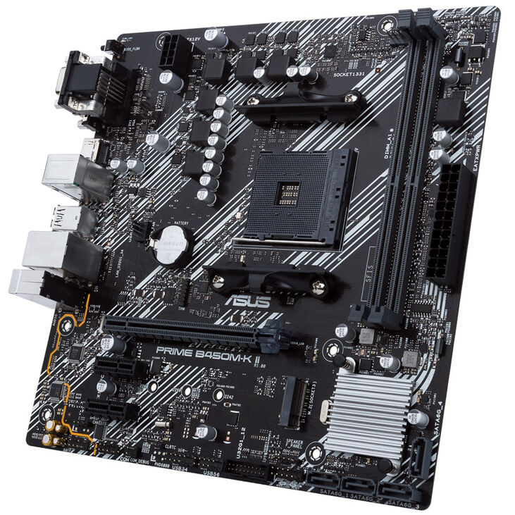 ASUS PRIME B450M-K II, AMD B450 motherboard - Socket AM4 image number 5