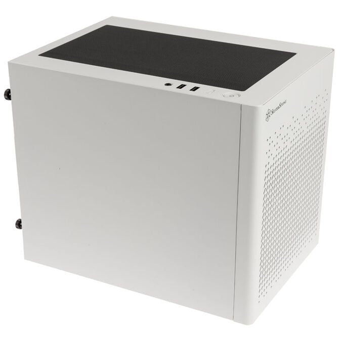 SilverStone SST-SG16W Mini-ITX Geh&auml;use - wei&szlig; image number 2