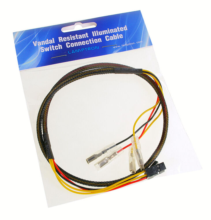 Lamptron Push Button/Switch Connection Cable - 300mm image number 1