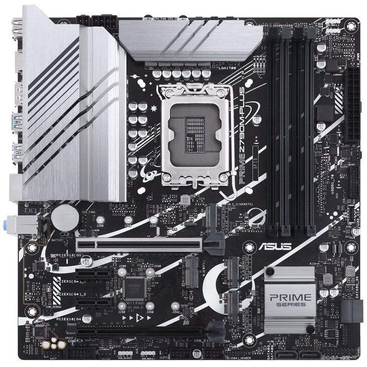 ASUS Prime Z790M-Plus, Intel Z790 Mainboard, Sockel 1700, DDR5 image number 2