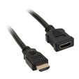 InLine HDMI Extension Male / Female, black - 2m image number null