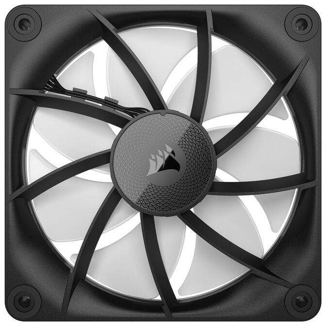 Corsair iCUE Link LX140 RGB, PWM L&uuml;fter, 2er Pack - 140mm, schwarz image number 4