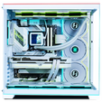 High-end gaming PC configurator, Lian Li O11 Dynamic EVO, Intel LGA 1851, Core Ultra processor, RTX 5080 / 5090 GPU, AiO water cooling &ndash; ATX, black image number null