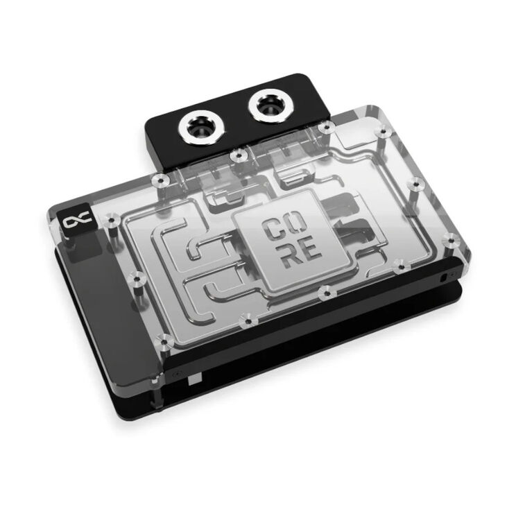 Alphacool Core GeForce RTX 5080 Reference GPU Water Cooler, ARGB, with Backplate - Acrylic image number 0