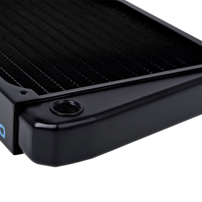 Alphacool NexXxoS ST30 Full Copper X-Flow Radiator &ndash; 420mm, black image number 2