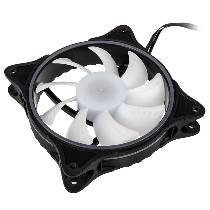 Alphacool Rise Aurora PWM Fan - 140mm, black image number 1