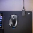 Corsair Nightsword v2 kabellose Gaming-Maus, optischer Sensor, 8.000Hz, RGB- schwarz image number null