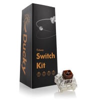 Ducky Kailh Box Brown Switches, mechanical, 3-Pin, tactile, MX-Stem, 50g - 110 pieces