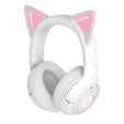 Razer Kraken Kitty V2 BT Gaming Headset, Bluetooth, Chroma RGB - white image number null