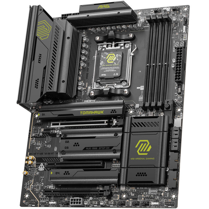 MSI MAG X870E Tomahawk WiFi Motherboard, socket AM5, AMD X870E, ATX, DDR5 image number 5