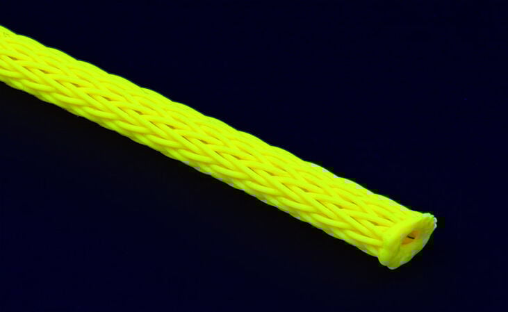 Techflex Flexo PET Sleeve 3mm - neon yellow, 1m image number 1