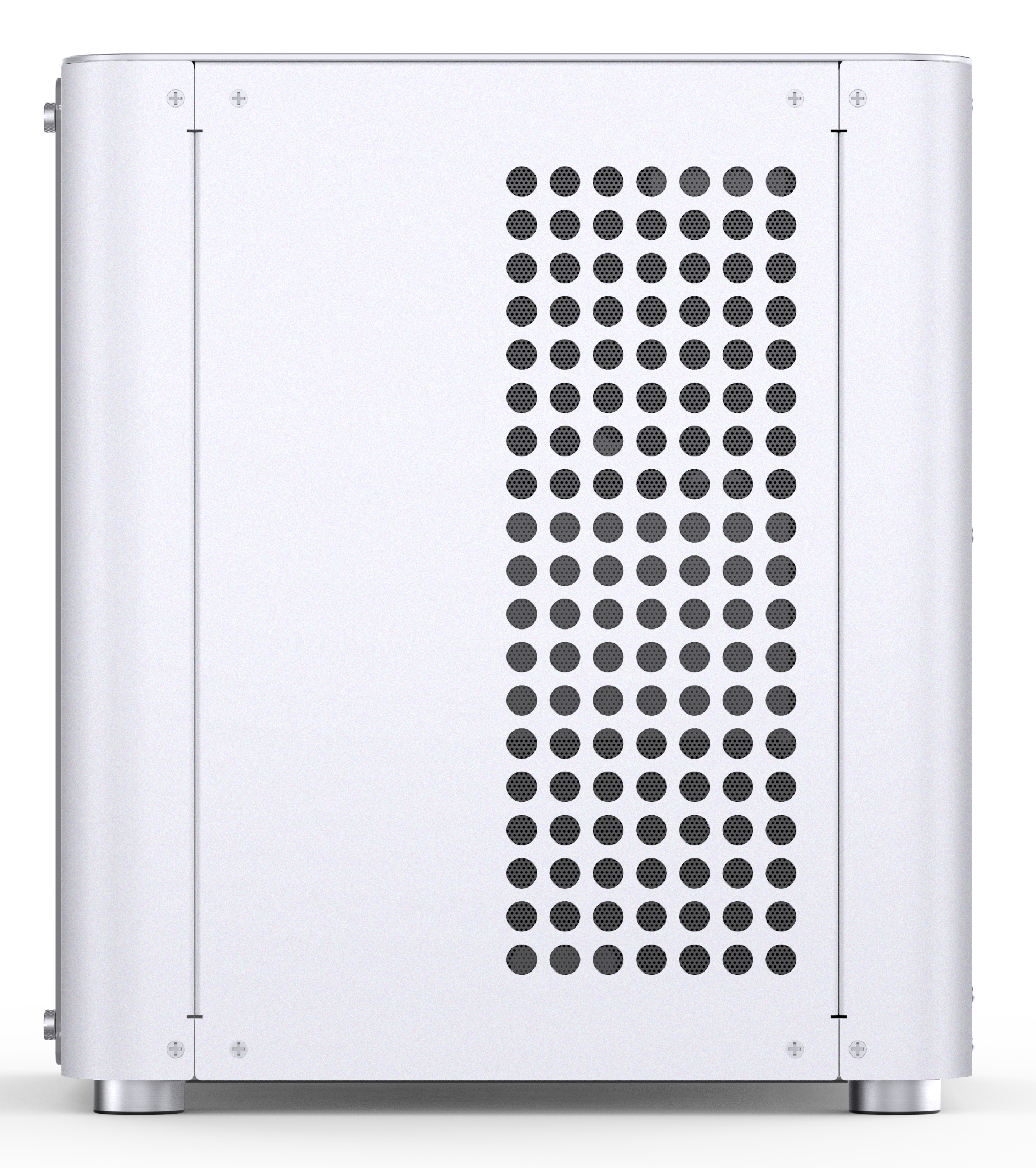 Jonsbo TK-1 2.0 Micro-ATX Gehäuse In Weiß – Mit Glasfront, USB-C Und 240 Mm Radiator Support