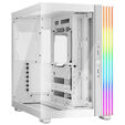 be quiet! Light Base 600 DX Midi-Tower, Tempered Glass, ARGB - wei&szlig; image number null