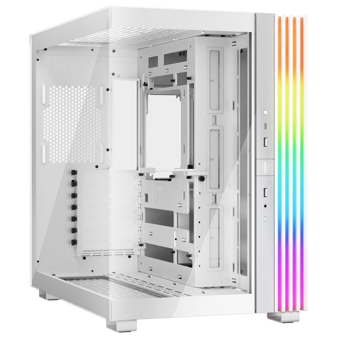 be quiet! Light Base 600 DX Midi-Tower, Tempered Glass, ARGB - wei&szlig; image number 0