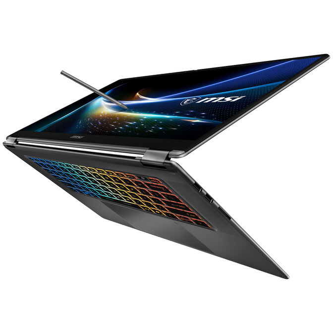 MSI Prestige N16 Flip AI+ Entwickler Laptop, 16 Zoll, NVIDIA RTX Spark - 64 GB, 1 TB, Platingrau image number 7
