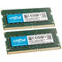Crucial DDR4-3200 RAM, CL22, SO-DIMM - 32 GB Dual-Kit image number null