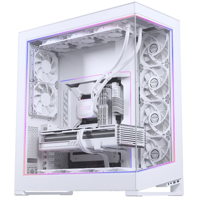 PHANTEKS NV Series NV7 E-ATX-Geh&auml;use, Tempered Glass, ARGB - wei&szlig; + M25 Gen2 PWM D-RGB L&uuml;fter 3er-Pack - Reverse Blade, 140mm + DRGB Kit image number 12