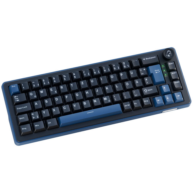 Ducky OK-M 65 Gaming-Tastatur, 65%, Hot-Swap-f&auml;hig, RGB, ISO - KTT Linear image number 1