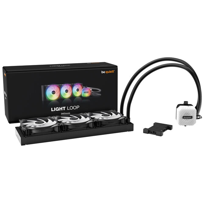 be quiet! Light Loop All-in-One-Wasserk&uuml;hlung, ARGB - 360 mm, schwarz image number 6