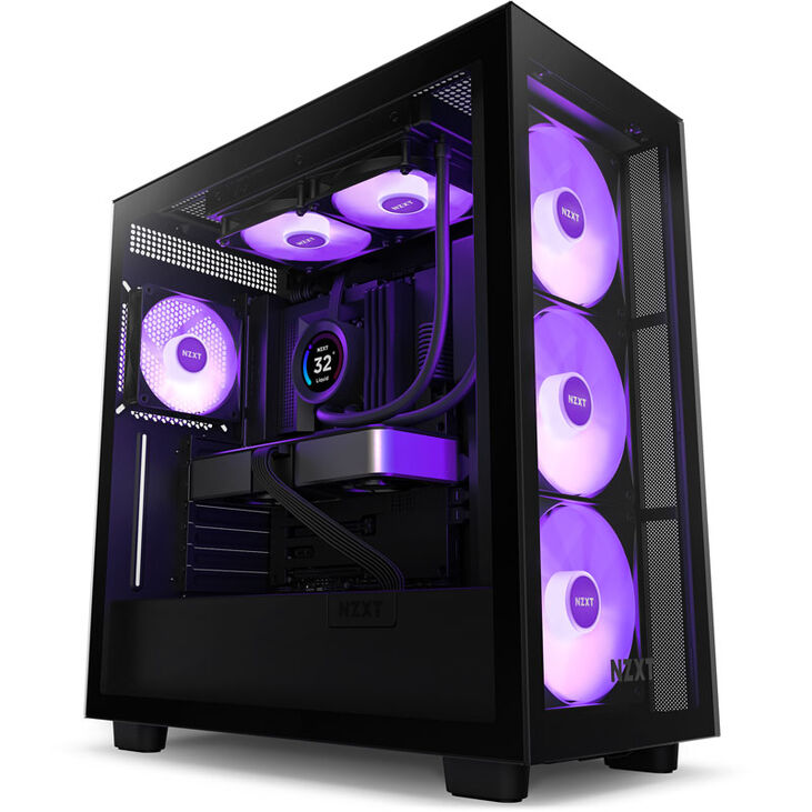 NZXT Kraken Elite RGB AIO Cooler - 240mm, black image number 5