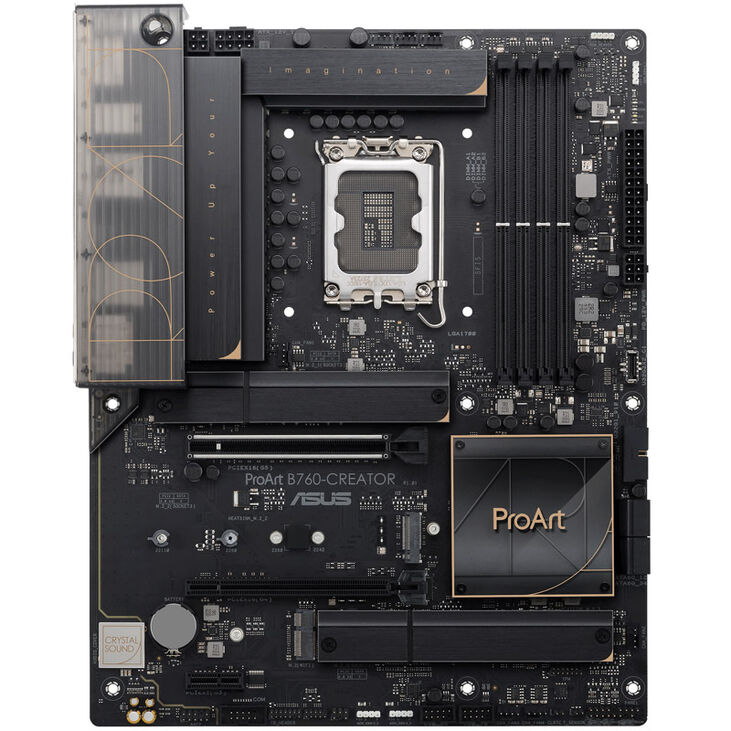 ASUS PROART B760-CREATOR, Intel B760 Mainboard, Sockel 1700, DDR5 image number 2