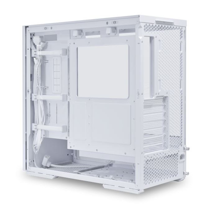 Lian Li LANCOOL 207 PC Geh&auml;use, Midi-Tower, ATX, Tempered Glass - wei&szlig; image number 5