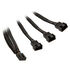 EK Water Blocks EK-Cable Y-Weiche für 3x 4-Pin-PWM-Lüfter - 10 cm image number null