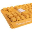 Ducky One 3 Yellow TKL Gaming Tastatur, RGB LED - MX-Clear image number null