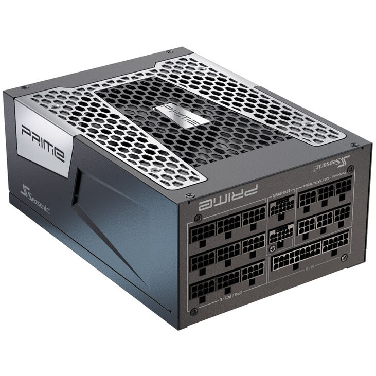 Seasonic Prime TX-1600, 80 PLUS Titanium power supply, modular, ATX 3.1, PCIe 5.1 - 1600 Watt image number 5