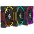 Alpenföhn 120mm Wing Boost 3 ARGB PWM-Lüfter, Triple - schwarz image number null