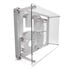 CSFG Frostbite Wall Mount Case - white, Micro-ITX image number null