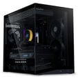 Lian Li O11 Dynamic Mini V2 Flow PC Case, Mini Case, ATX, Tempered Glass - includes 5x 120mm Fans, Black image number null