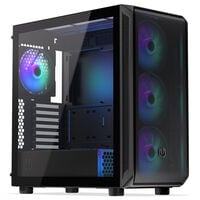 Endorfy Arx 700 ARGB PC-Geh&auml;use, Midi-Tower, ATX, Tempered Glass - inklusive 4x 140-mm-ARGB-L&uuml;fter, schwarz