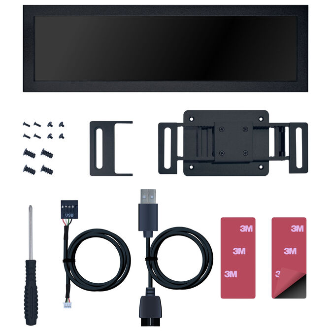 Lian Li 8.8" Universal Screen - schwarz image number 5