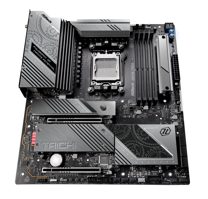 ASRock X870E Taichi Lite motherboard, Socket AM5, AMD X870E, EATX, DDR5 image number 4