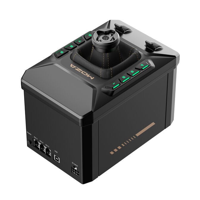 MOZA AB6 Flight Simulator Bundle, 6Nm Force Feedback, ARGB - schwarz image number 6