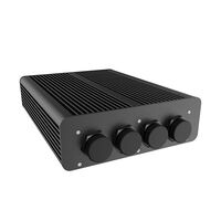 Akasa Pascal TX Plus Thin-mini-ITX case for Intel, IP65 protected, fanless - black