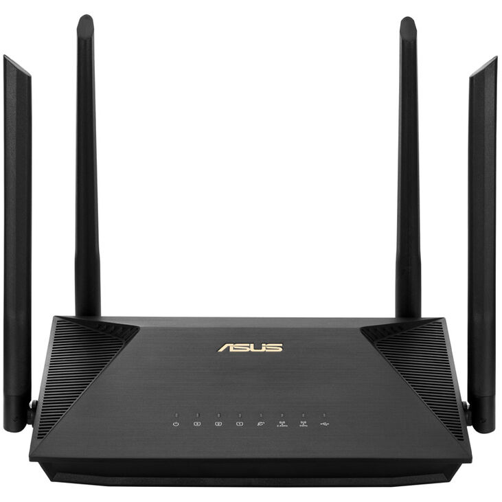 ASUS RT-AX53U WLAN-Router - schwarz image number 1