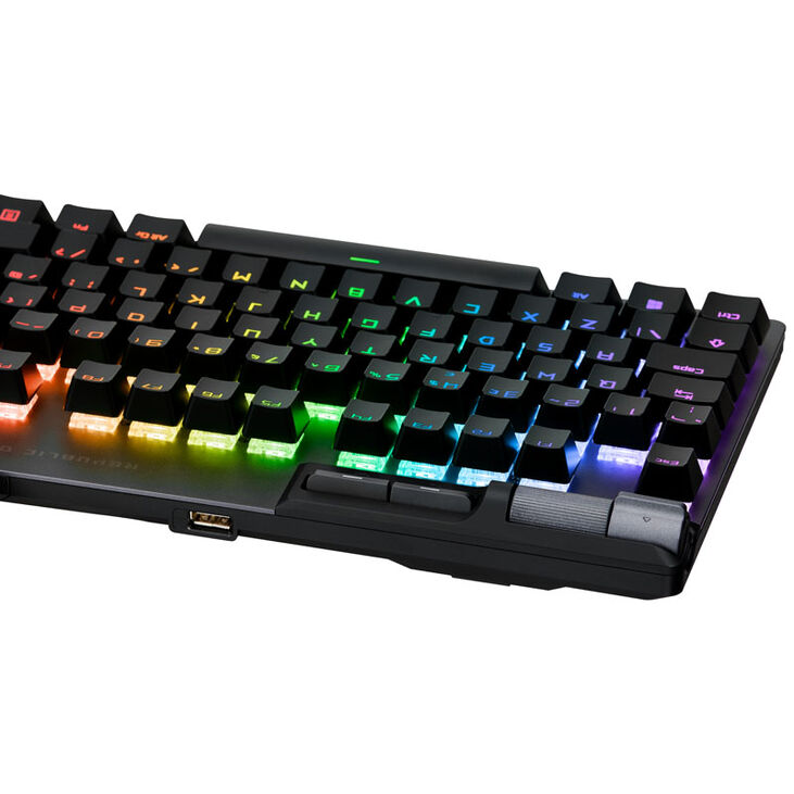 ASUS ROG Strix Flare II Animate Gaming Keyboard, PBT - ROG RX, black image number 6